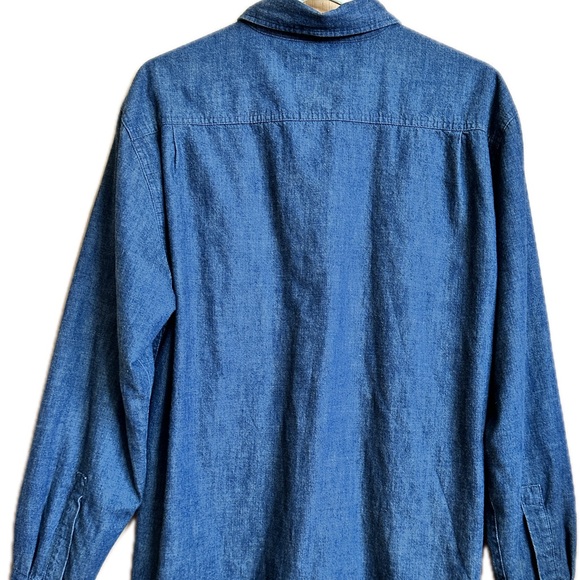 WindRiver Flannel Lined Snap Denim Shirt - Picture 2 of 6